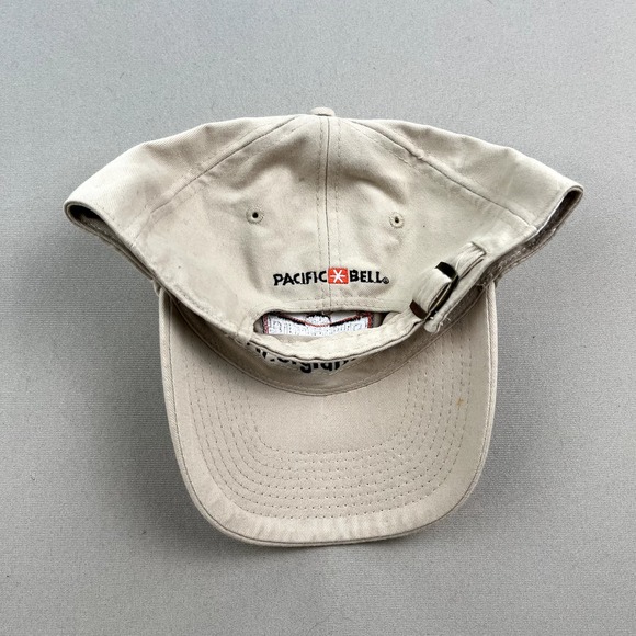 Vintage San Francisco Giants Hat Cap Strapback Cream Adjustable Baseball MLB y2k - Picture 4 of 7